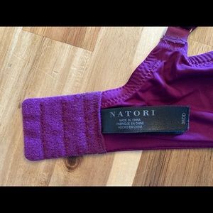 Natori pure lux full fit bra- 36DD eggplant